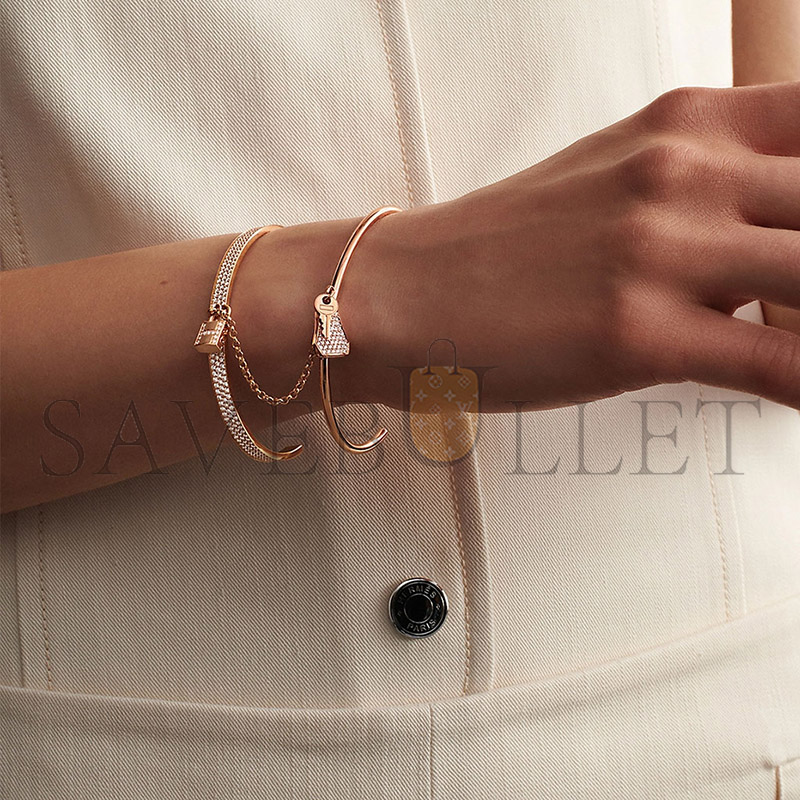 H**mes kelly cadenas bracelet, small model  h220464b00sh